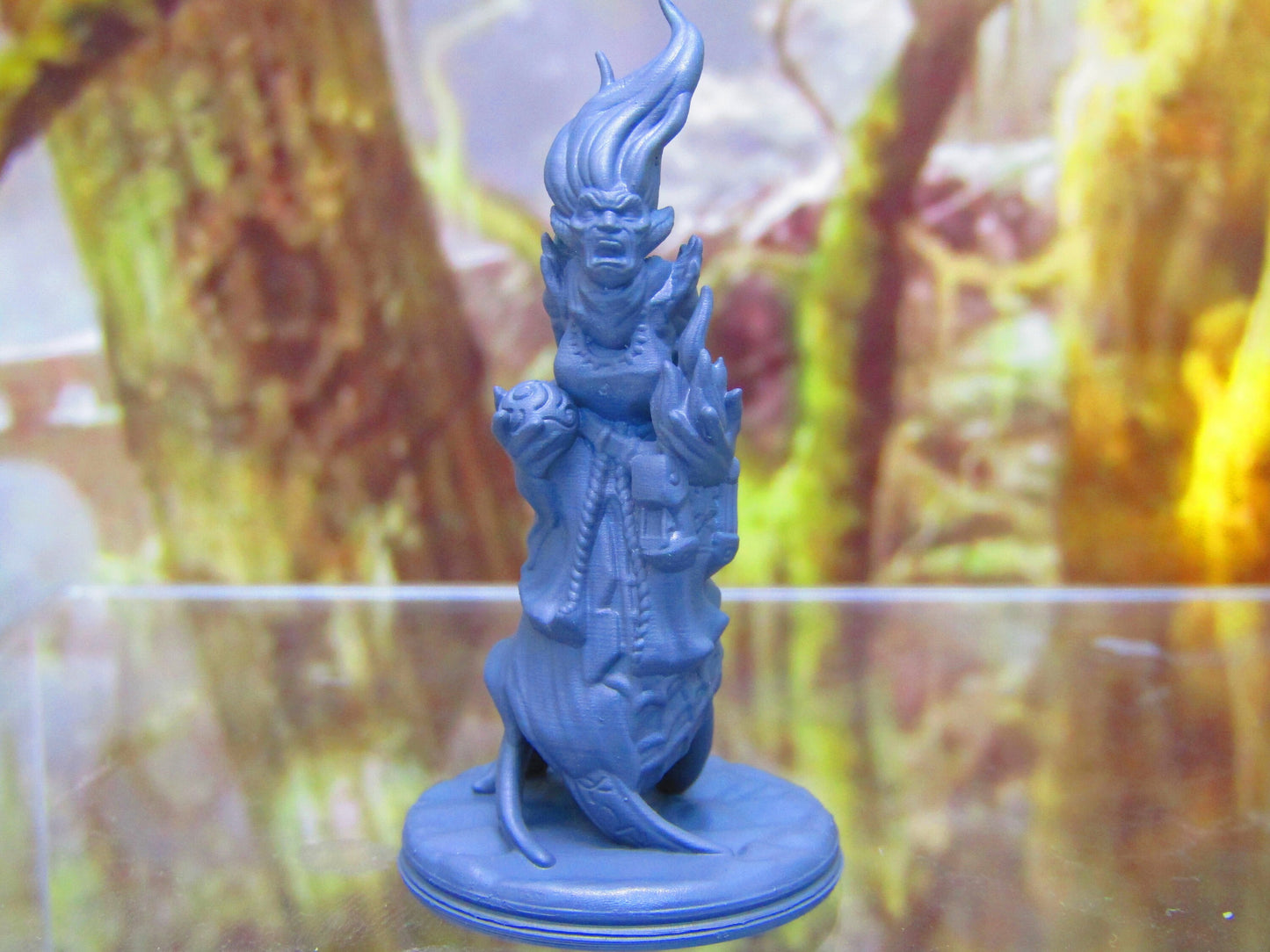 Female Sorceress Witch Hag Banshee Mini Miniature Figure 3D Printed Model 28/32mm Scale Fantasy RPG Tabletop Gaming Dungeons & Dragons