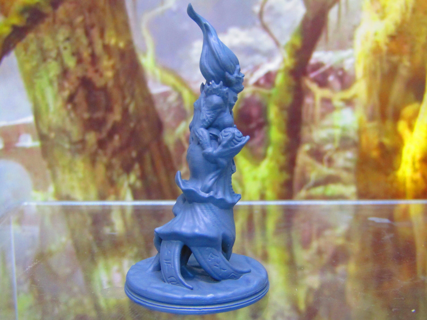 Female Sorceress Witch Hag Banshee Mini Miniature Figure 3D Printed Model 28/32mm Scale Fantasy RPG Tabletop Gaming Dungeons & Dragons