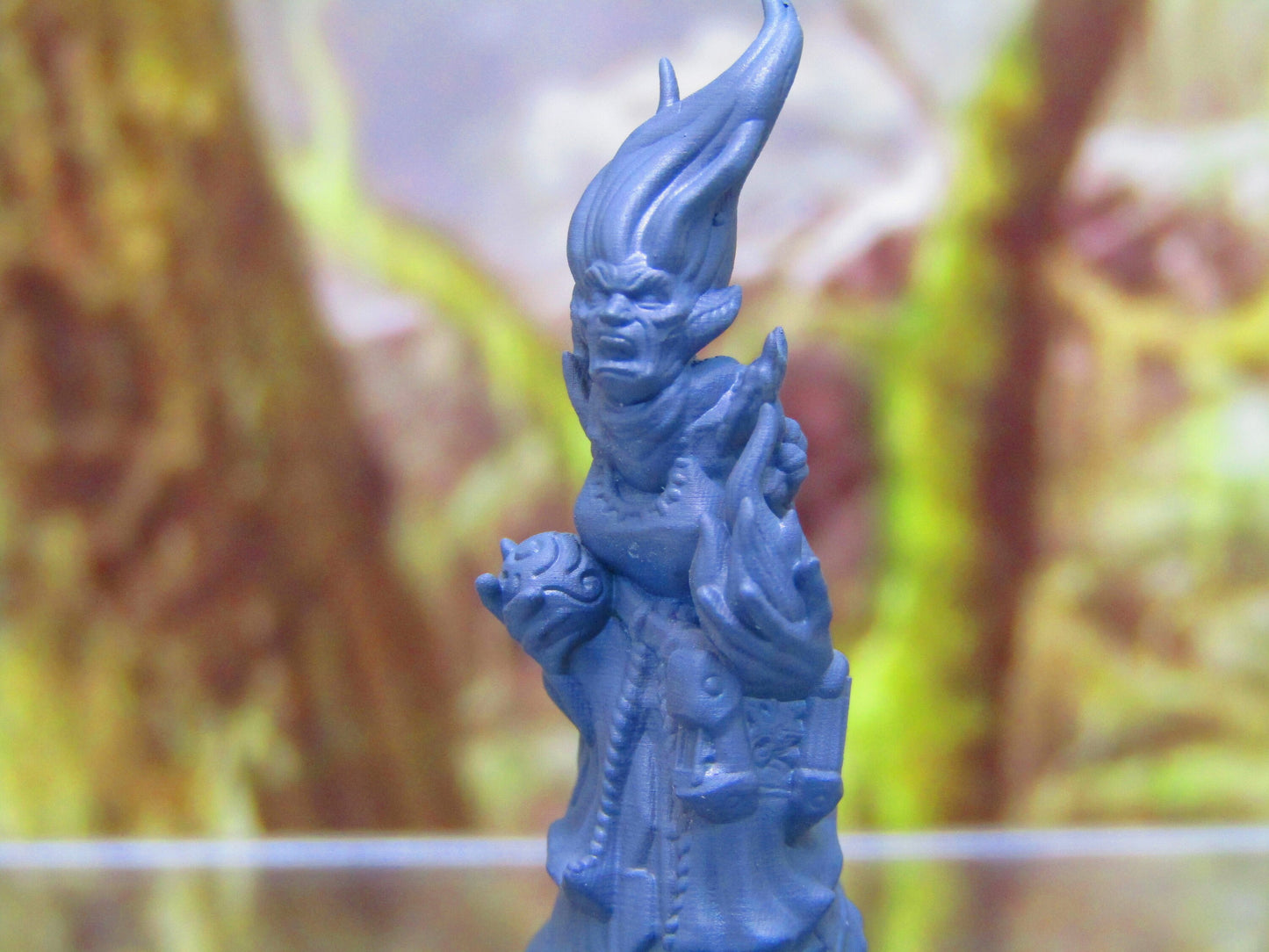 Female Sorceress Witch Hag Banshee Mini Miniature Figure 3D Printed Model 28/32mm Scale Fantasy RPG Tabletop Gaming Dungeons & Dragons
