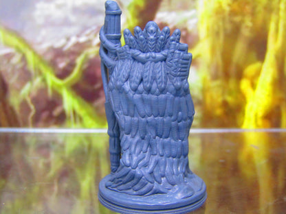 Tribal Jungle Warrior Eagle Hero Mini Miniature Figure 3D Printed Model 28/32mm Scale Fantasy RPG Tabletop Gaming Dungeons & Dragons