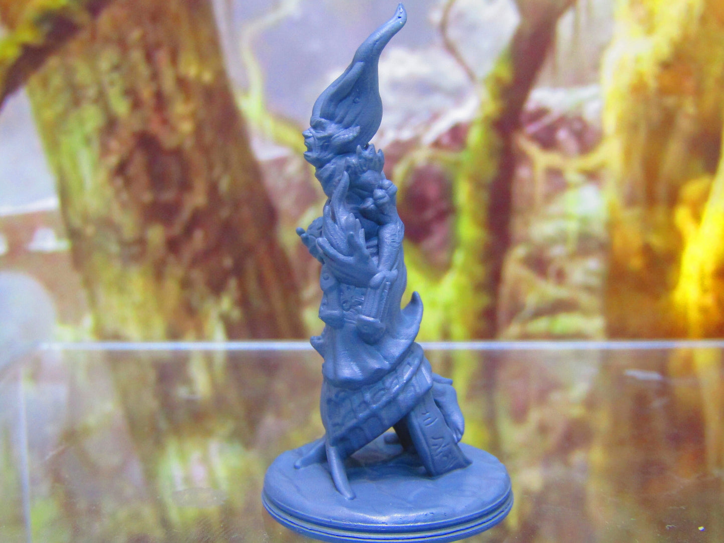 Female Sorceress Witch Hag Banshee Mini Miniature Figure 3D Printed Model 28/32mm Scale Fantasy RPG Tabletop Gaming Dungeons & Dragons