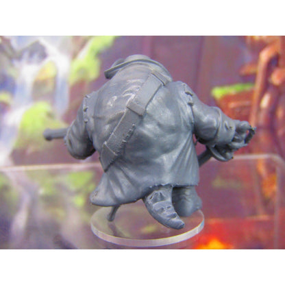Tortle Pirate Turtle Man Race Mini Miniature Figure 3D Printed Model 28/32mm Scale RPG Fantasy Games Dungeons & Dragons Tabletop