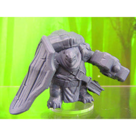 Tortle Cleric Holy Warrior Turtle Man Race Mini Miniature Figure 3D Printed Model 28/32mm Scale RPG Fantasy Games Dungeons & Dragons