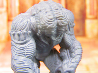 Brain / Flesh Golem and Intellect Devourers Monster Encounter Mini Miniature Figure Dungeons & Dragons 3D Printed Mini Miniature Model