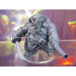 Tortle Pirate Turtle Man Race Mini Miniature Figure 3D Printed Model 28/32mm Scale RPG Fantasy Games Dungeons & Dragons Tabletop