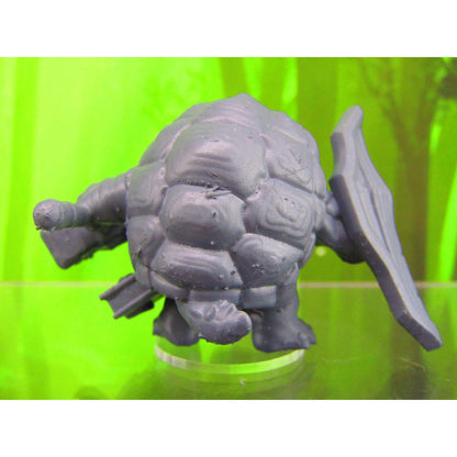 Tortle Cleric Holy Warrior Turtle Man Race Mini Miniature Figure 3D Printed Model 28/32mm Scale RPG Fantasy Games Dungeons & Dragons