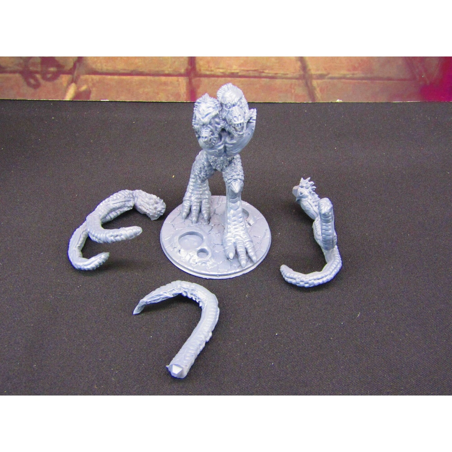 Demogorgon Deity Demon Underworld Monster  Mini Miniature Model Character Figure 28mm/32mm Scale RPG Tabletop Gaming Wargaming D&D etc.