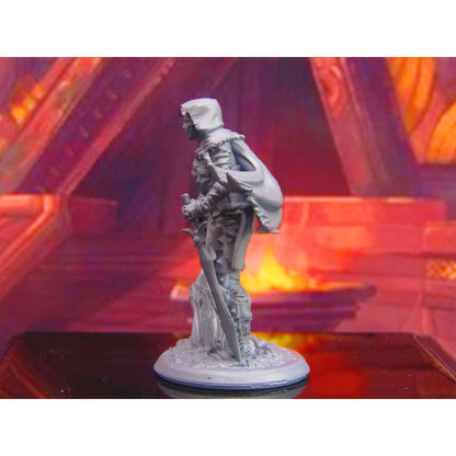 Masked High Order Assassin Mercenary Mini Miniature Model Character Figure 28mm/32mm Scale RPG Tabletop Gaming Wargaming D&D etc.